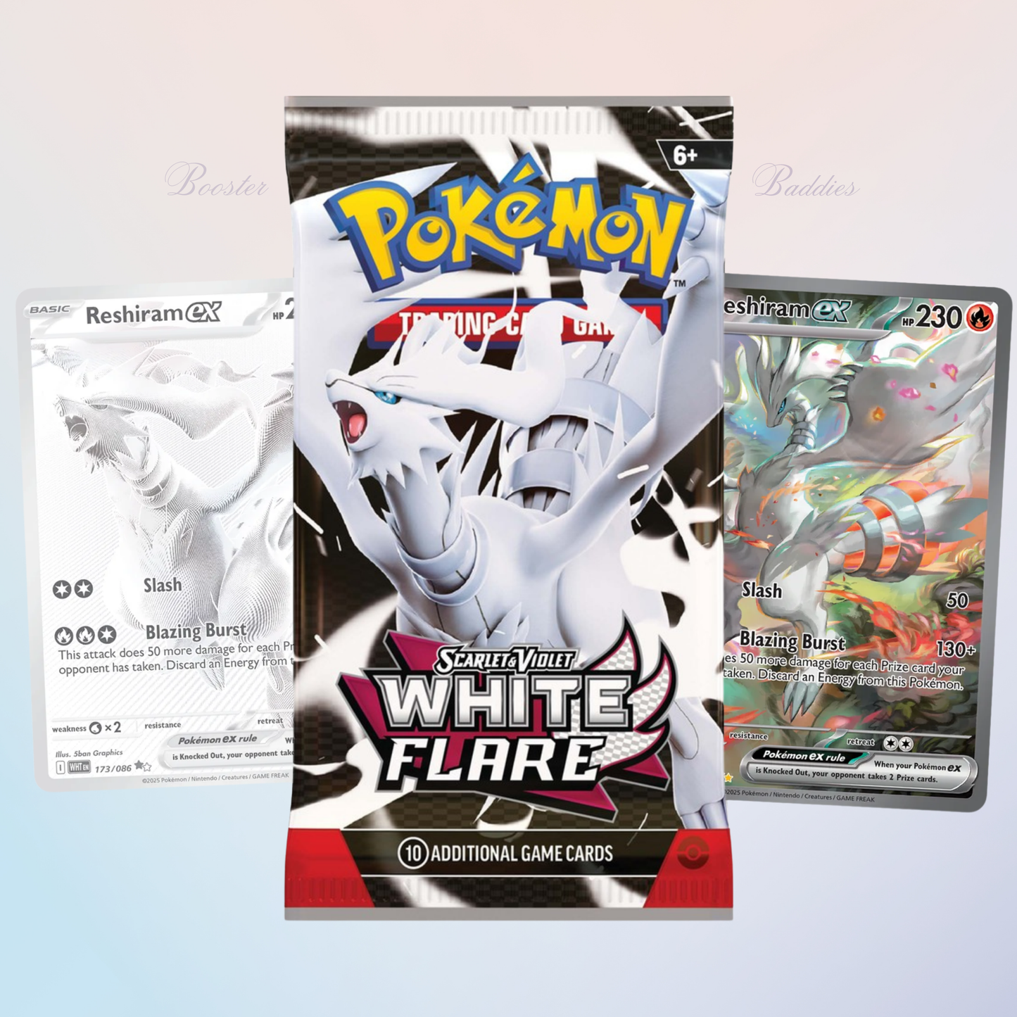 White Flare Booster Pack